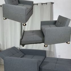 Pull Out Sleeper Sofa / 3 In 1 Adjustable Sleeper / Sillon Cama