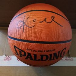 Kobe Bryant Signed Basketball PSA Authenticated