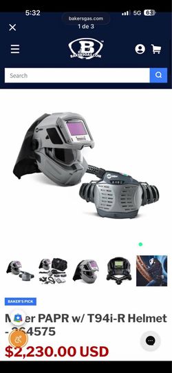 Welding helmet