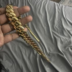 Gold Plated Cuban For Sale 