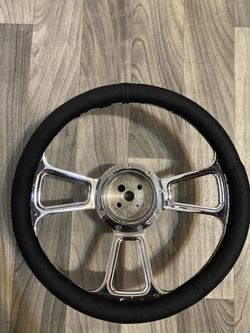 Billet steering wheel
