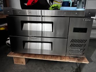 Refrigerator stainless steel commercial