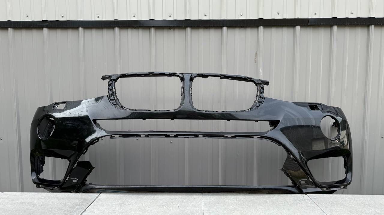 BLACK BMW X3 F25 2015 2016 2017 FRONT BUMPER ORIGINAL