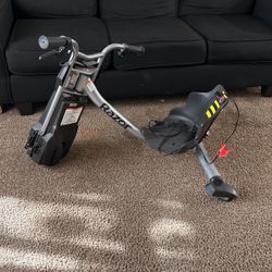 Razor Power Rider 360 9 Mph Drifting Trike Ride On Electric Powered Tricycle