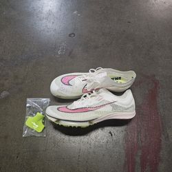 Nike Air Zoom Victory "Sail/Fierce Pink/Lt Lemon Twist" Men's Track Spike...Size 12