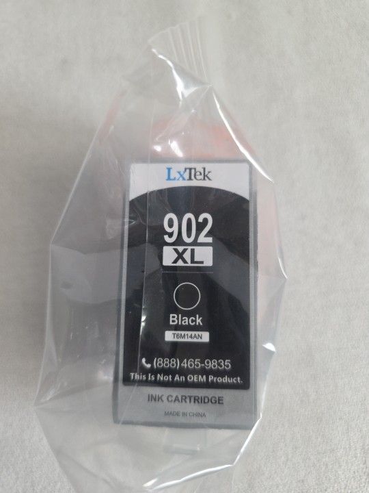 New 902XL HP BLACK Printer Cartridge