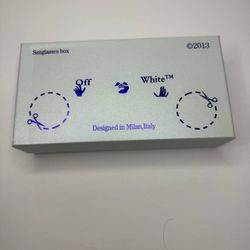 Off White Virgil Square Frame Sunglasses