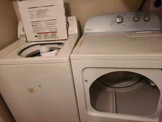 Functional old Whirlpool Washer & Dryer