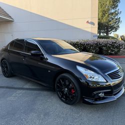 2011 INFINITI G37s SPORT SEDAN RED GUTS! CLEAN TITLE!