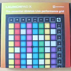 Novation Launchpad X - Ableton Live MIDI Controller w 64 RGB Backlit Pads