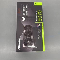 ASUS TUF Gaming GeForce RTX 5070 OC | 12GB GDDR7 | DLSS 4 | Ray Tracing