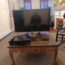 Samsung, 43" TV and Funai 4 Head DVD Recorder