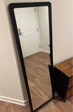 Black Stand up Mirror