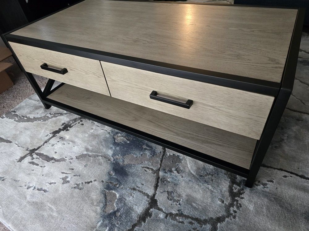 Gray Cocktail / Coffee Table