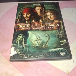 DVD - Pirates Of The Caribbean Dead Man's Chest