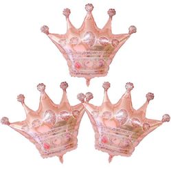 Unicorn And Crown Foil Balloons 