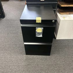 2 Drawer Mobile File Cabinet with Lock,Under Desk Metal Filing Cabinets for Home Office