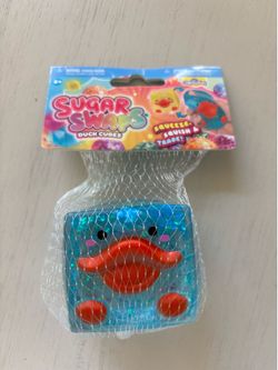 Orb curiosities Sugar Swap blue glitter Duck Cube