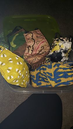 Masks $3 each