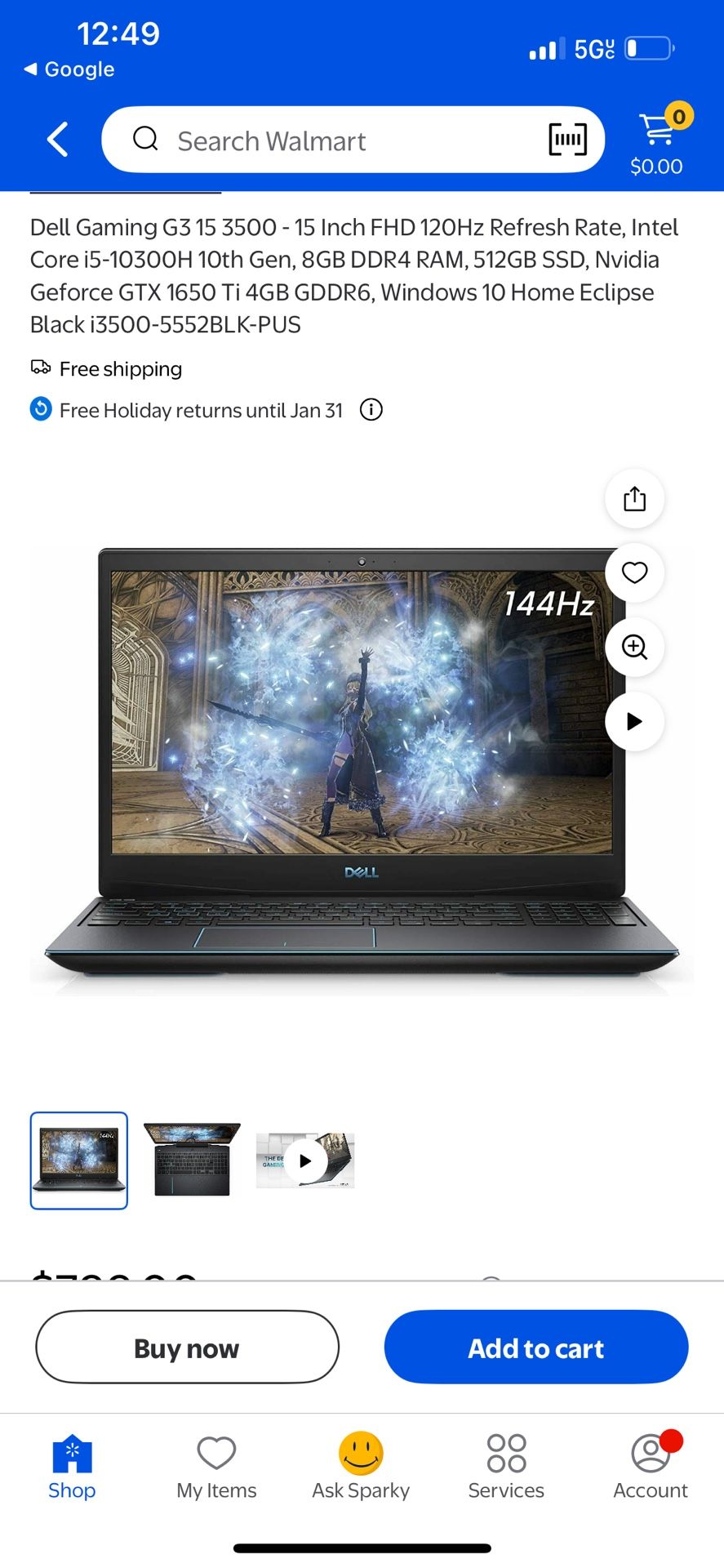 Gaming Laptop