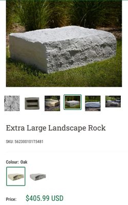 Extra Large Landscape Rock
