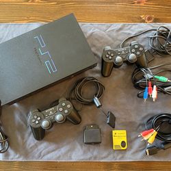 PlayStation 2 PS2 with 17 games