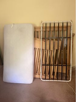 Crib with mattress