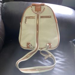 Valentina mini leather backpack /purse