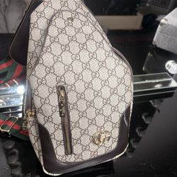 Authentic Gucci GG crossbody bag