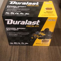 Duralast Gold power sport battery azx12
