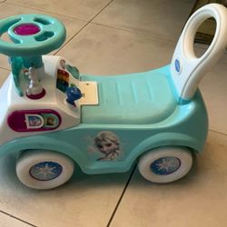 Frozen Disney Ride On Car For Kids