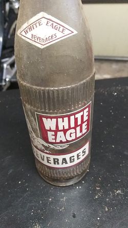 Antique soda bottle