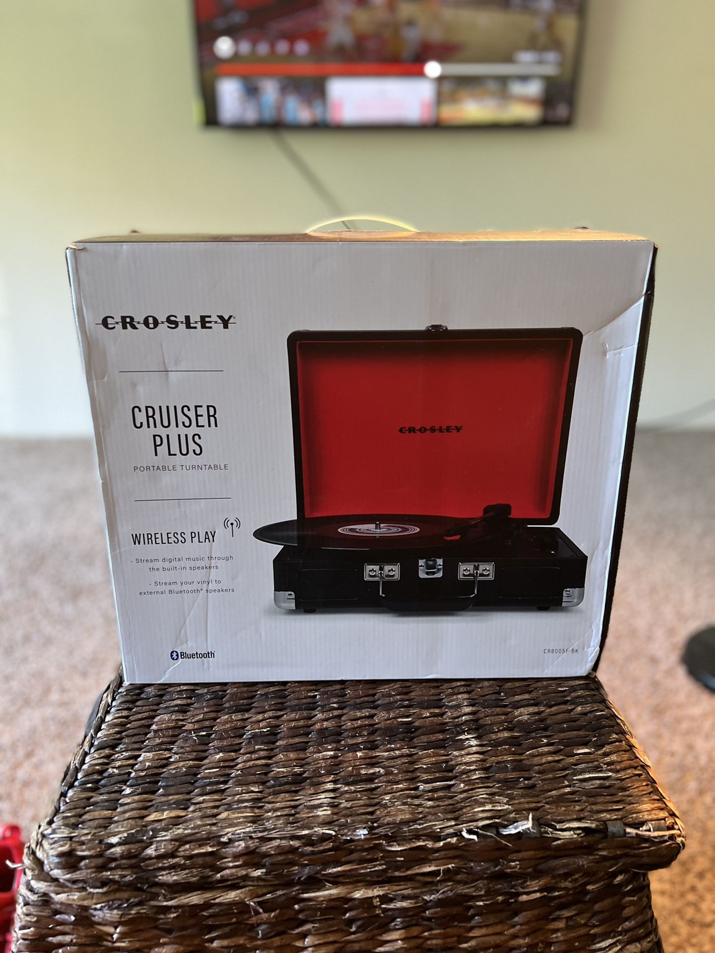 Crosley Cruiser Plus Turntable with Bluetooth
