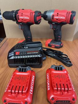 2 Drill Set Cordless