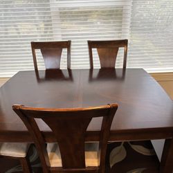 Solid Wood Dining Table Set