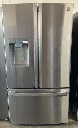 Kenmore 3 Door Stainless Steel Refrigerator
