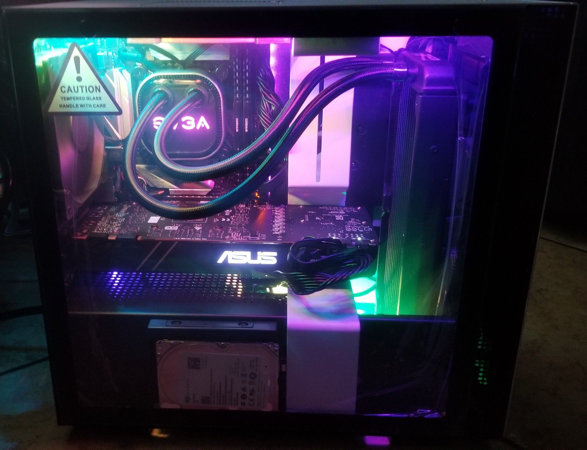 NZXT H200 Mini ITX Gaming PC - i7-8700k GTX 1080 Ti ssd hdd 32gb ddr4 new