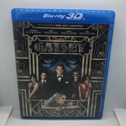 The Great Gatsby 3D Blu-ray DVD 