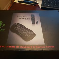 Wireless Keyboard + Remote Combo (w/o receiver)