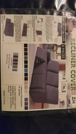 Black couch covers