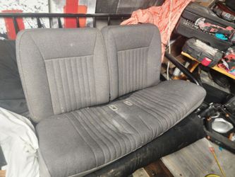 Fox body rear seat