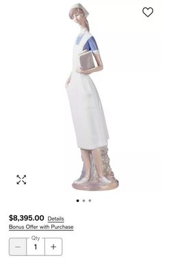 Lladro Nurse Figurine