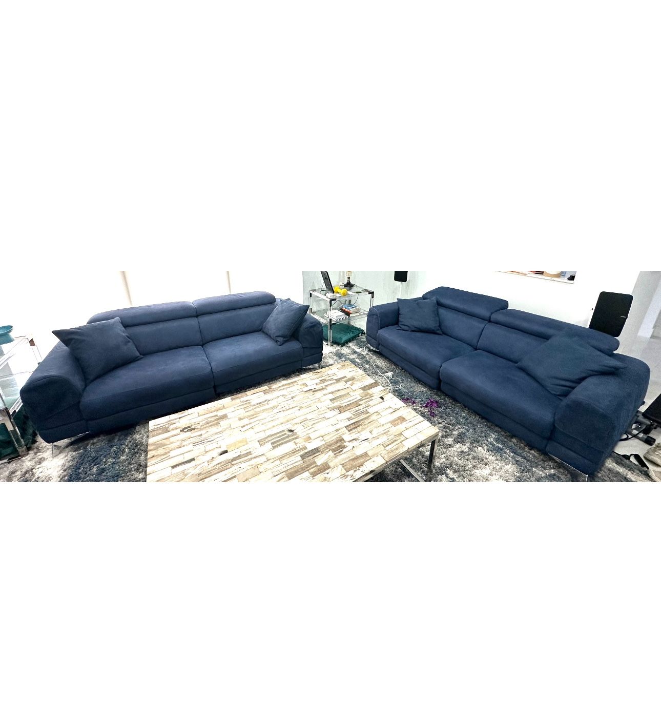 4 Piece Couch Set, Two Couches Two Arm Chairs
