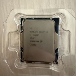 Intel CPU I3 12100f