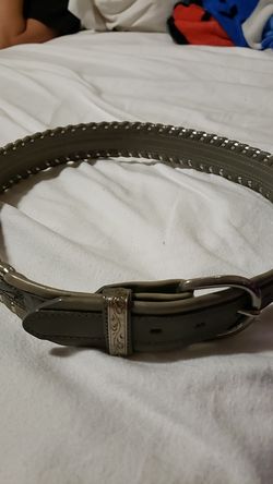 Silver Creek Collection leather belt
