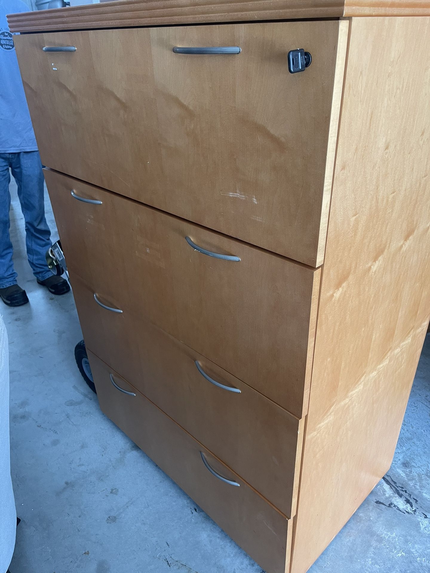 Real Wood File Cabinet Or Dresser 