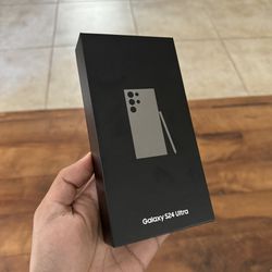 Samsung S24 Ultra, Factory Unlocked, 512 GBs! Brand new sealed box, Titanium Gray