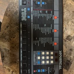 Sequential Circuits TOM Model 420 Digital Drum Machine SCI w/ PowerSupply