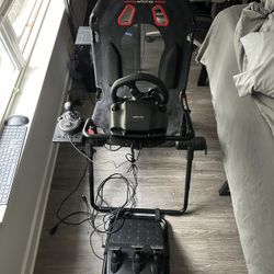 Logitech G290 w/ GT Lite Cockpit And Shifter 