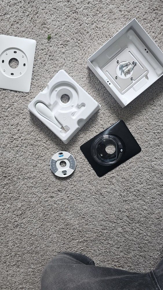 Nest Leaning Thermostat Hardware Except Front Dial